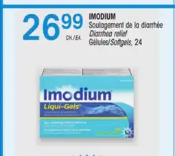 Uniprix IMODIUM Soulagement de la diarrhée /Diarrhea relief offer