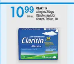 Uniprix CLARITIN Allergies/Allergy Régulier/Regular offer