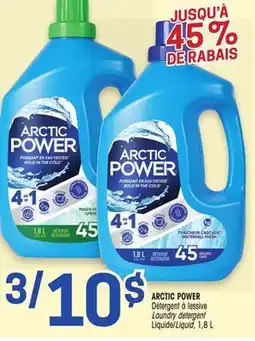 Uniprix ARCTIC POWER Détergent à lessive Liquide/ Laundry detergent Liquid offer