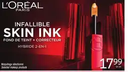 Uniprix L'OREAL PARIS Maquillage sélectionné/Selected makeup products offer