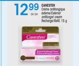 Uniprix CANESTEN Crème antifongique externe Recharge/External antifungal cream Refill offer