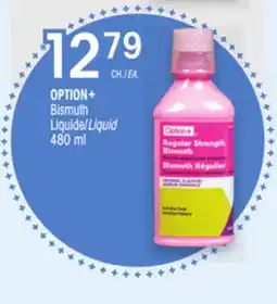 Uniprix OPTION+ Bismuth Liquide/Liquid offer