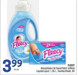 Uniprix FLEECY Assouplisseur de tissus/Fabric softener, Liquide/Liquid offer