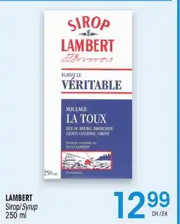 Uniprix LAMBERT Sirop/Syrup offer