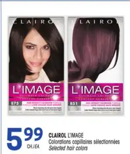 Uniprix CLAIROL L'IMAGE Colorations capillaires sélectionnées/Selected hair colors offer