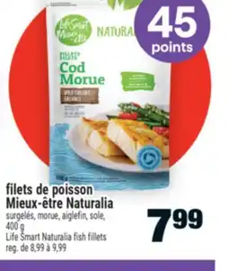 Super C Filets de poisson Mieux‑être Naturalia | Life Smart Naturalia fish fillets offer