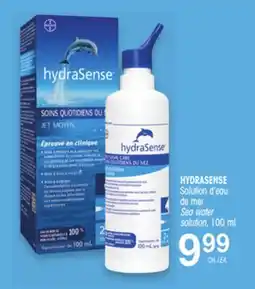 Uniprix HYDRASENSE Solution d'eau de mer/Sea water solution offer