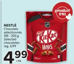 Brunet NESTLÉ Chocolats sélectionnés offer