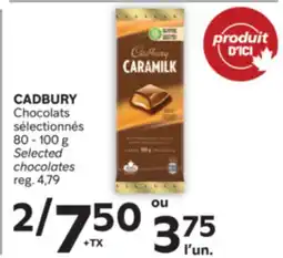 Brunet CADBURY Chocolats sélectionnés offer