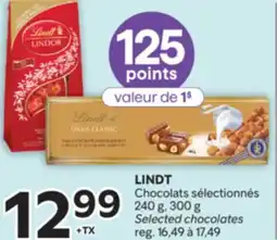 Brunet LINDT Chocolats sélectionnés offer