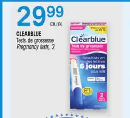 Uniprix CLEARBLUE Tests de grossesse/Pregnancy tests offer
