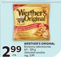 Brunet WERTHER'S ORIGINAL Bonbons sélectionnés offer