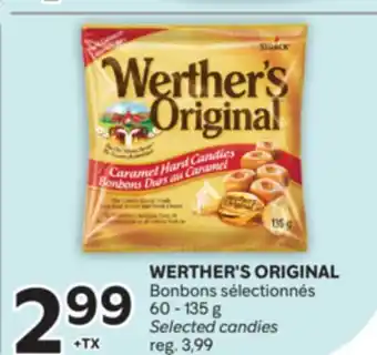 Brunet WERTHER'S ORIGINAL Bonbons sélectionnés offer