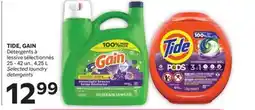 Brunet TIDE, GAIN Détergents à lessive sélectionnés offer