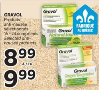 Brunet GRAVOL Produits anti-nausée sélectionnés offer