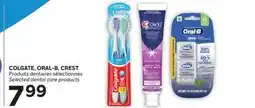 Brunet COLGATE, ORAL-B, CREST Produits dentaires sélectionnés offer