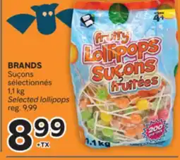 Brunet BRANDS Suçons sélectionnés offer