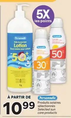 Brunet PERSONNELLE Produits solaires sélectionnés offer