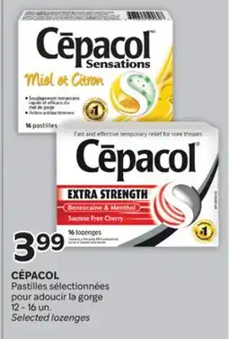 Brunet CÉPACOL Pastilles sélectionnées pour adoucir la gorge offer