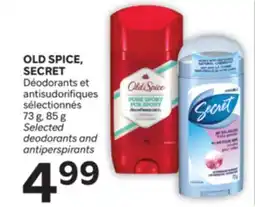 Brunet OLD SPICE, SECRET Déodorants et antisudorifiques offer