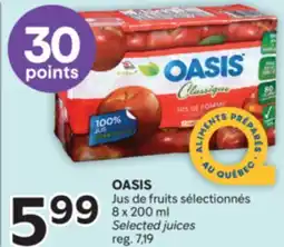 Brunet OASIS Jus de fruits sélectionnés offer