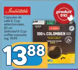 Brunet IRRESISTIBLES Capsules de café K-Cup sélectionnées offer