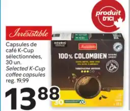 Brunet IRRESISTIBLE Capsules de café K-Cup sélectionnées offer