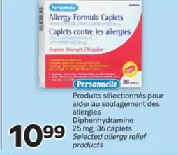 Brunet Personnelle Produits sélectionnés pour aider au soulagement des allergies Diphenhydramine 25 mg offer
