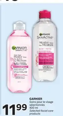 Brunet GARNIER Soins pour le visage sélectionnés offer