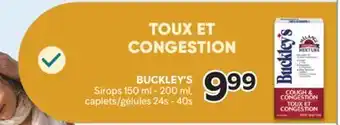 Brunet BUCKLEY'S offer