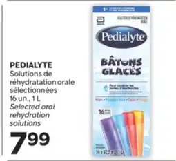 Brunet PEDIALYTE Solutions de réhydratation orale sélectionnées offer