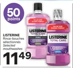 Brunet LISTERINE Rince-bouches sélectionnés offer