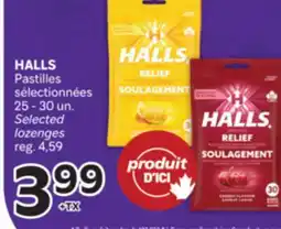 Brunet HALLS Pastilles sélectionnées offer