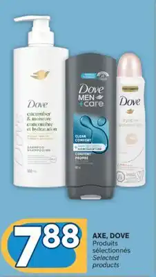 Brunet AXE, DOVE Produits sélectionnés offer