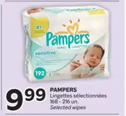 Brunet PAMPERS Lingettes sélectionnées offer