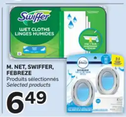 Brunet M. NET, SWIFFER, FEBREZE Produits sélectionnés offer