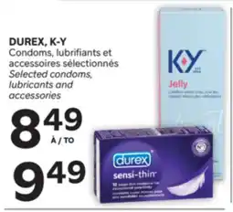 Brunet DUREX, K-Y Condoms, lubrifiants et accessoires sélectionnés offer