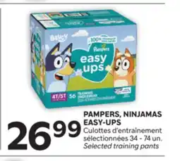 Brunet PAMPERS, NINJAMAS EASY-UPS Culottes d'entraînement sélectionnées offer