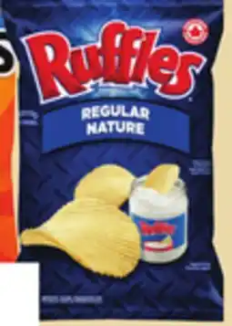Giant Tiger Croustilles Ruffles or Tostitos chips offer