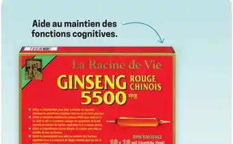 Uniprix Aide au maintien des fonctions cognitives offer