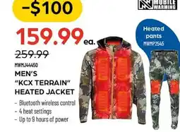 Pronature MEN'S KCX TERRAIN HEATED JACKET offer