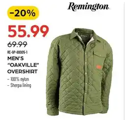 Pronature MEN'S OAKVILLE OVERSHIRT offer