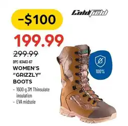 Pronature WOMEN'S 100% GRIZZLY offer