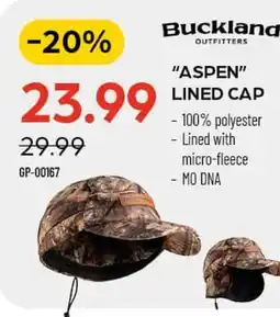 Pronature ASPEN LINED CAP offer
