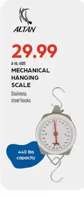 Pronature MECHANICAL HANGING SCALE offer