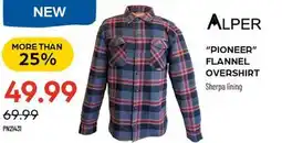 Pronature PIONEER FLANNEL OVERSHIRT offer