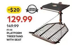 Pronature PLATFORM TREESTAND WITH SEAT offer