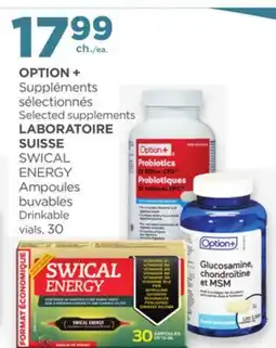 Proxim OPTION+, LABORATOIRE SUISSE offer