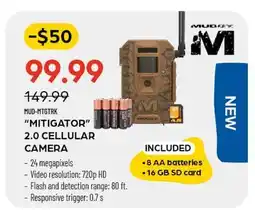 Pronature MITIGATOR 2.0 CELLULAR CAMERA offer