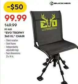 Pronature EVO TROPHY 360 XL CHAIR offer